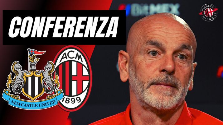 Conferenza Stampa Stefano Pioli AC Milan Newcastle-Milan Champions League 2023-2024
