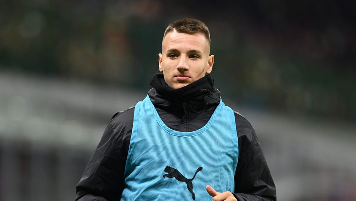 Francesco Camarda AC Milan Milan-Fiorentina 1-0 Serie A 2023-2024