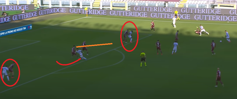 Torino-Inter 1-2, l’analisi dei gol: Izzo sbaglia tutto, Martinez lo porta a scuola- immagine 5