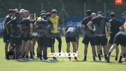 Ritiro Palermo, cross e inserimenti a Ronzone: Mateju, Aurelio e Stulac in gruppo