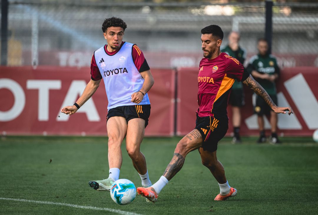 Trigoria, l’allenamento a due giorni da Milan-Roma – FOTO GALLERY - immagine 34