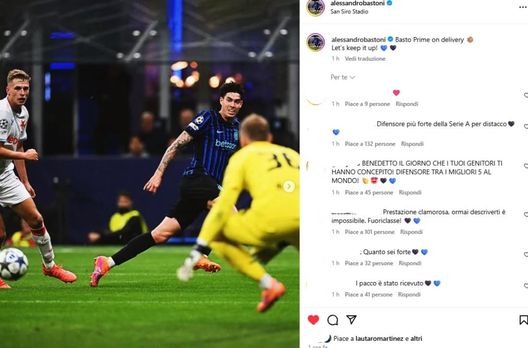 Bastoni, altro assist: “Basto Prime on delivery” e arriva il like di Lautaro- immagine 2