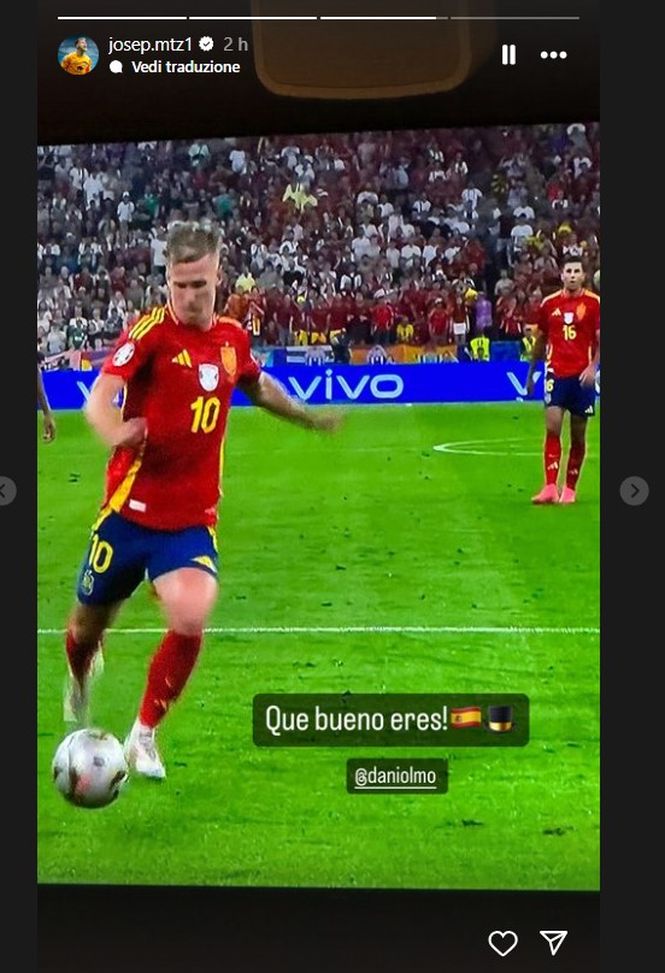 Josep Martinez davanti a Francia-Spagna. Messaggio per Olmo: “Sei forte”- immagine 3