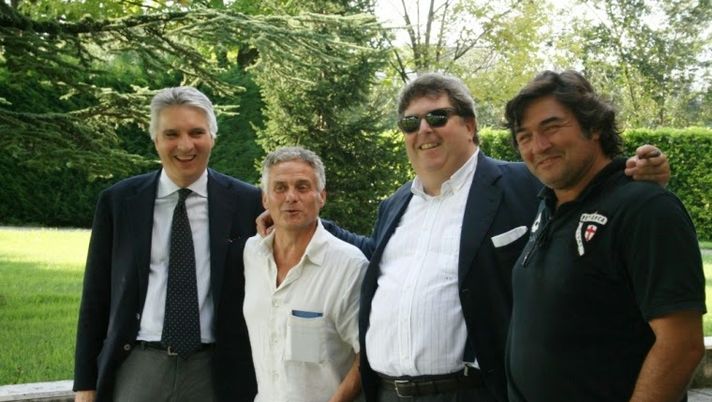 Alberto Banzato di Acciaierie Venete (primo da sx) Padova, svolta vicina per il post-Oughourlian: sorpasso Banzato su Figoli? - immagine 1