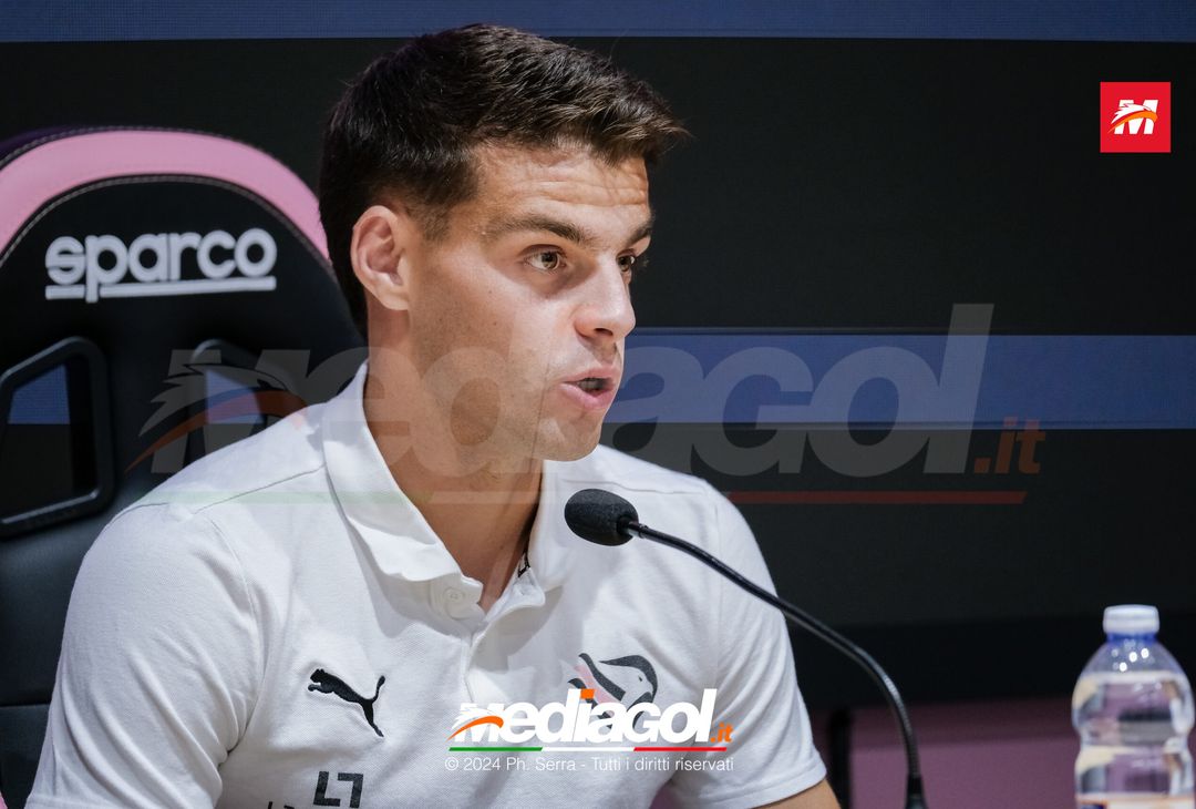 FOTO PALERMO, la presentazione di Niccolò Pierozzi in conferenza (Gallery) - immagine 6