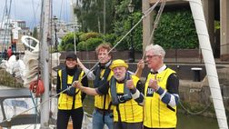 Champions League, quattro tifosi del Dortmund sono andati a Londra in barca