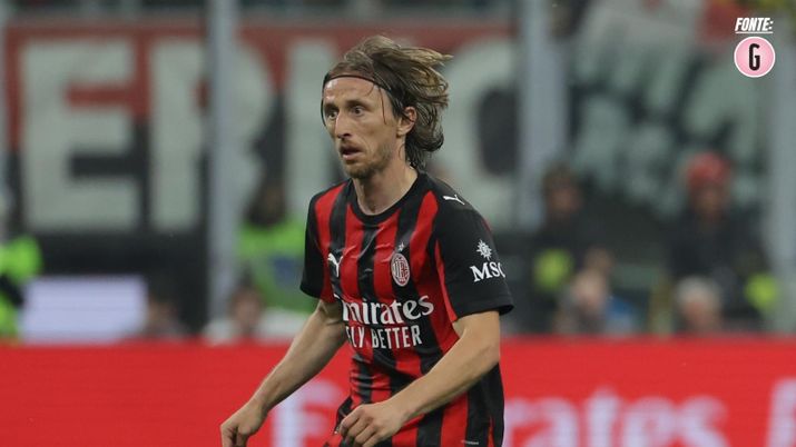 Luka Modric, centrocampista AC Milan, potrebbe restare al Milan con il rinnovo per un'altra stagione