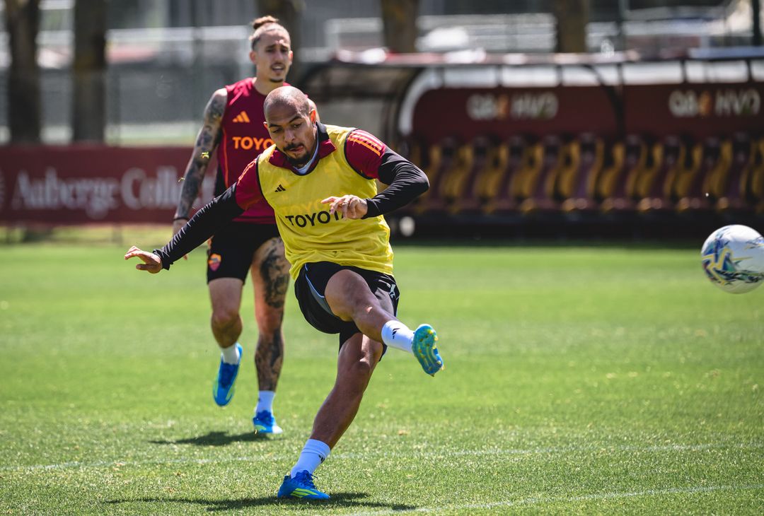 Trigoria, la seduta di allenamento a due giorni dall’Atalanta – FOTO GALLERY - immagine 21
