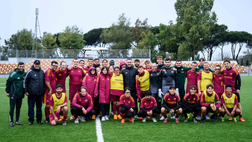 L’AS Roma for Special incontra l’Under 18 sul campo “Agostino Di Bartolomei”