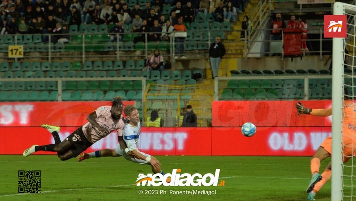 Palermo-Brescia 1-0: rosa, fatica e tre punti! Decide gol di Coulibaly. Rosso a Corini Palermo-Brescia 1-0: rosa, fatica e tre punti! Decide gol di Coulibaly. Rosso a Corini - immagine 1