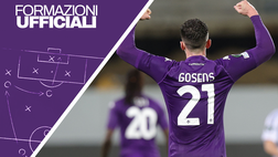 Fiorentina, le formazioni ufficiali: Gosens c’è, la scelta sul vice Kean