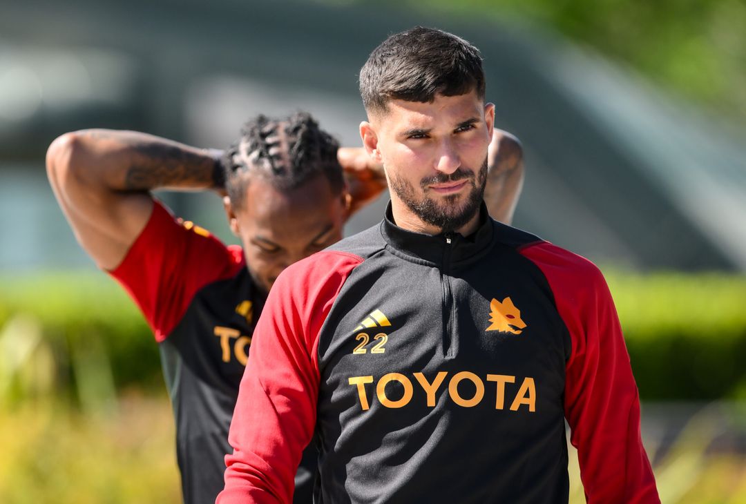 Trigoria, l’allenamento alla vigilia della Juventus: c’è Lukaku – FOTO GALLERY - immagine 17