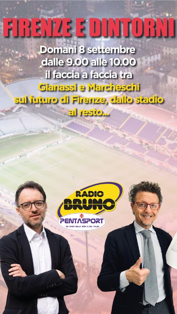 Faccia a faccia Gianassi-Marcheschi a Firenze e dintorni di Radio Bruno- immagine 2