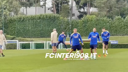 VIDEO FCIN1908 / Inter, allenamento verso il City: grandi sorrisi per Frattesi