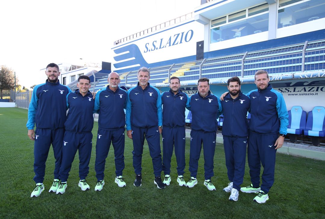 Baroni e lo staff della Lazio