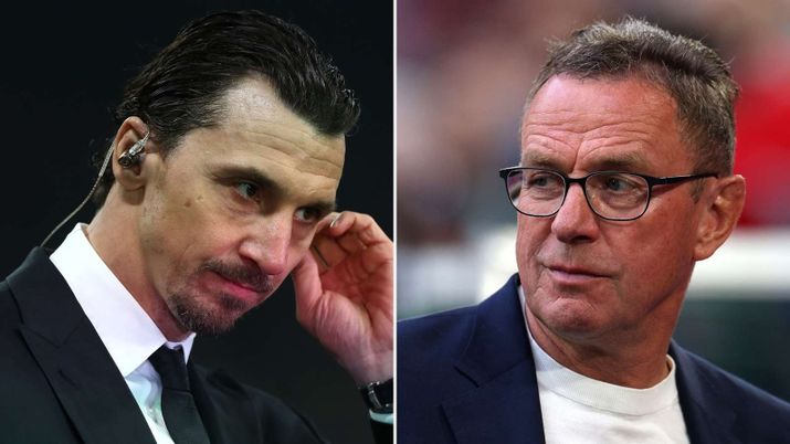 Zlatan Ibrahimovic e Ralf Rangnick