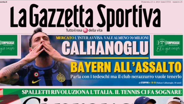 PRIMA PAGINA GAZZETTA DELLO SPORT OGGI: “Ci prova Fagioli. Il ct rivoluziona l’Italia” PRIMA PAGINA GAZZETTA DELLO SPORT OGGI: “Ci prova Fagioli. Il ct rivoluziona l’Italia” - immagine 1
