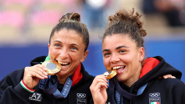 Getty Errani-Paolini urlano di gioia: “Una medaglia pazzesca” - immagine 1