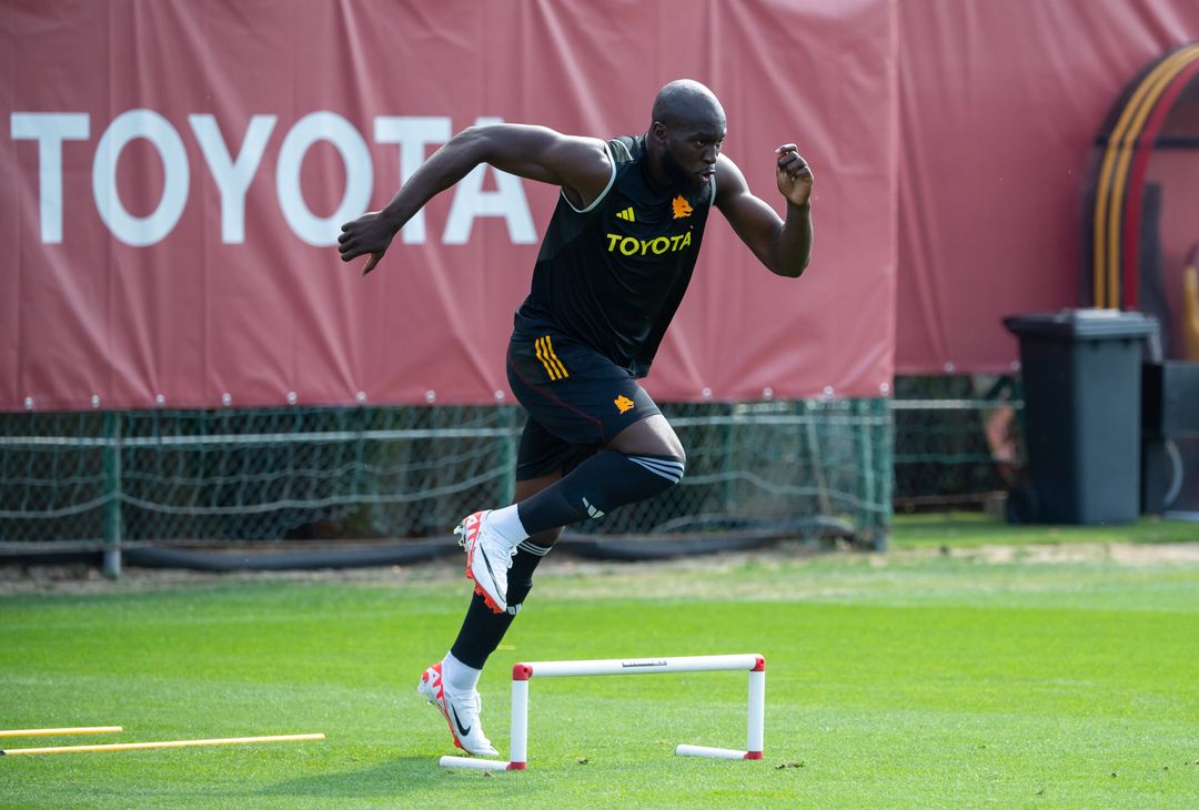 Roma, l’allenamento a Trigoria a due giorni dall’Empoli – FOTO GALLERY - immagine 9