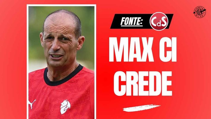 Milan, Allegri è carico: 'Siamo un gruppo. Ora diventiamo squadra'