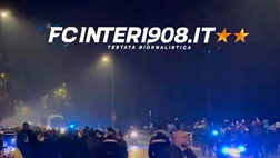 VIDEO FCIN1908 / San Siro, arriva il Napoli: si alzano forti i cori contro Lukaku