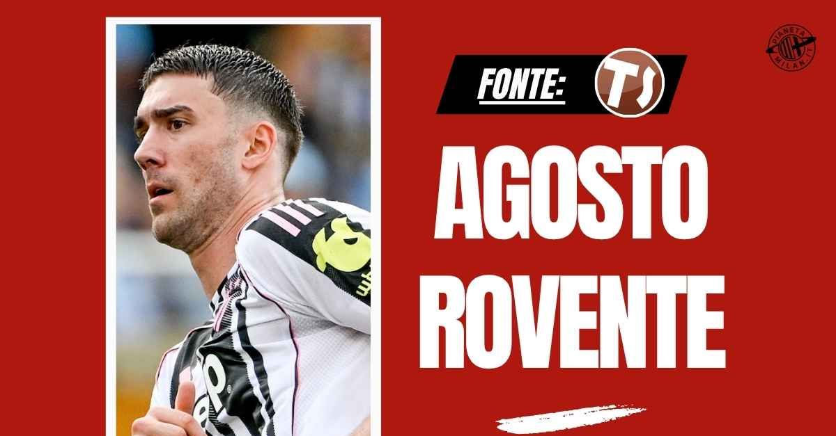 calciomercato milan ecco cosa prevede il piano per vlahovic