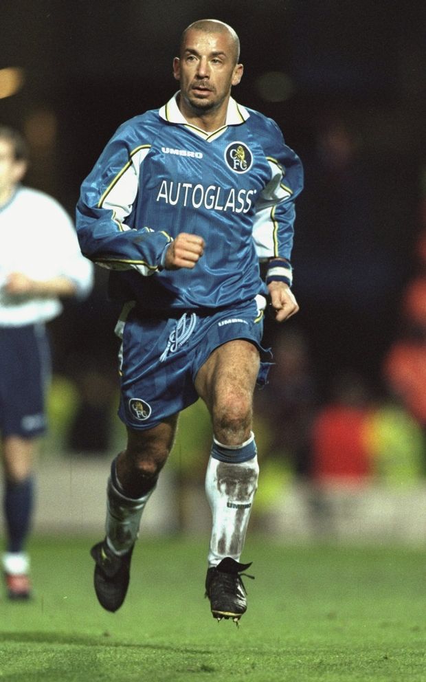 19 Dec 1997: Gianluca Vialli (Mandatory Credit: Allsport UK /Allsport)