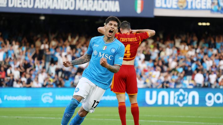 Le immagini di Napoli-Roma 2-2