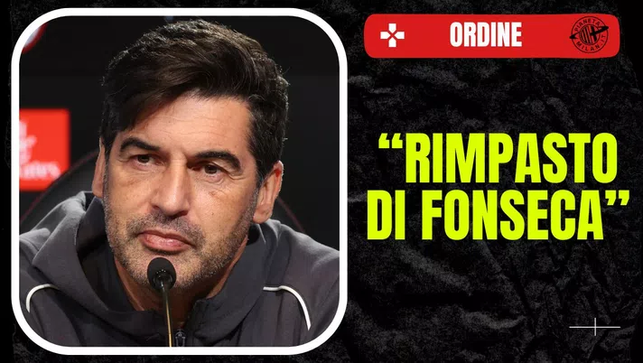 Milan-Genoa Serie A 2024-2025 conferenza stampa Fonseca vigilia