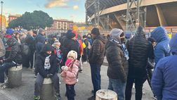 Il Maradona va riempendosi: ci sono già code all’ingresso dello stadio