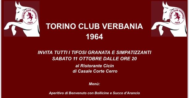 Torino Club Verbania: ospiti Bruno e Beccaria, presenta Gino Strippoli - immagine 1