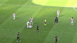 Kayserispor, schiaffeggia il compagno di squadra in campo: Bahoken espulso