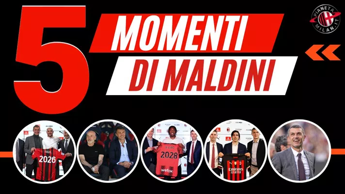 Paolo Maldini e i 5 momenti top da dirigente del Milan