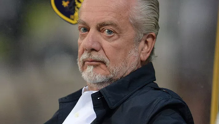 Serie A Aurelio De Laurentiis presidente del Napoli