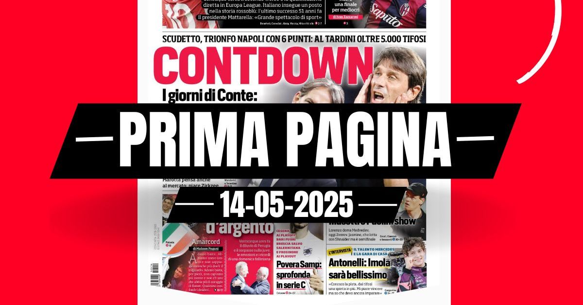 Prima pagina Corriere dello Sport: “Milan Bologna, la sera dei miracoli” Prima pagina Corriere dello Sport: “Milan Bologna, la sera dei miracoli”