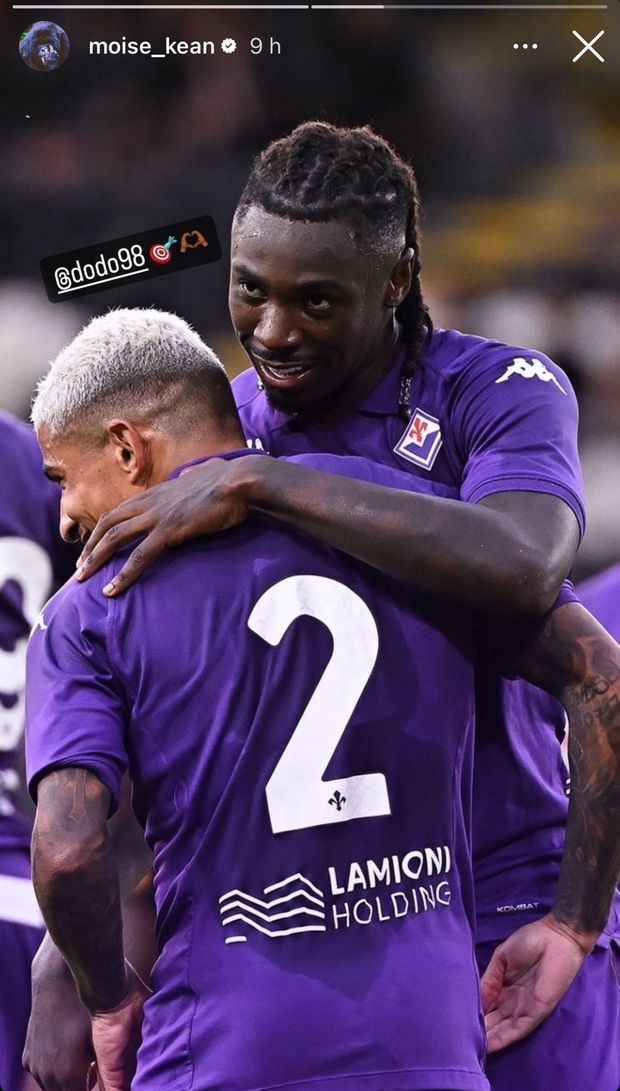 FOTO – Kean-Dodò, prende forza la nuova coppia viola: il messaggio social- immagine 2
