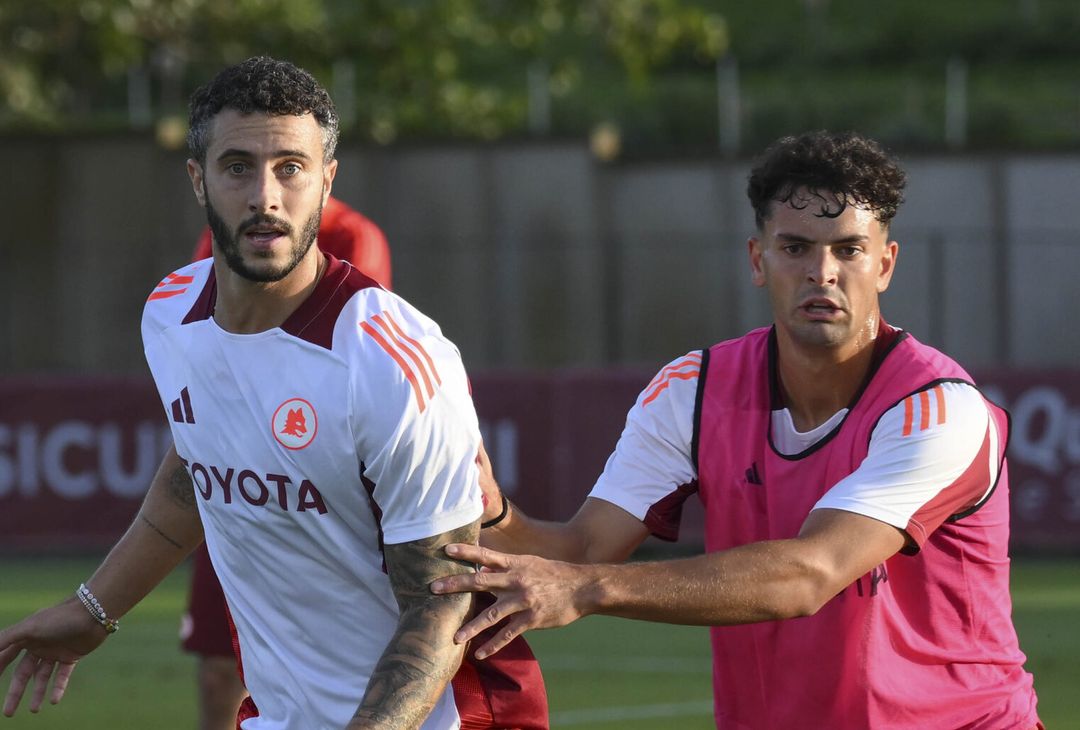 Trigoria, l’allenamento della Roma verso l’Inter – FOTO GALLERY - immagine 8