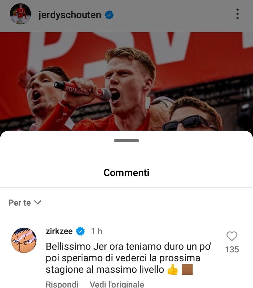 Schouten vince lo Scudetto in Olanda, Zirkzee risponde: “Speriamo di vederci il prossimo anno…”- immagine 2