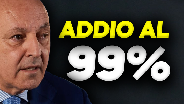 Marotta, addio al 99%