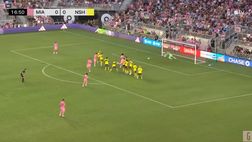 VIDEO / MLS, Messi fa cinque doppiette consecutive. Il gol su punizione