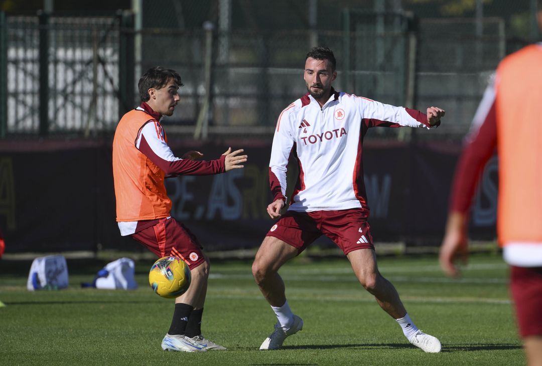 Trigoria, terzo allenamento di Ranieri sotto gli occhi di Tommasi – FOTO GALLERY - immagine 7