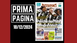 Prima pagina Tuttosport: “Coppa Italia, poker della Juve al Cagliari”