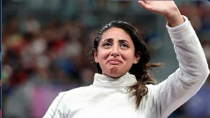 Olimpiadi Parigi 2024, Nada Hafez in pedana a sette mesi di gravidanza - immagine 1