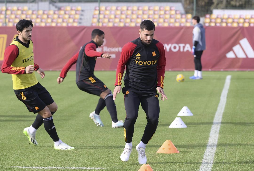Roma, il secondo allenamento in vista della Fiorentina – FOTO GALLERY - immagine 11