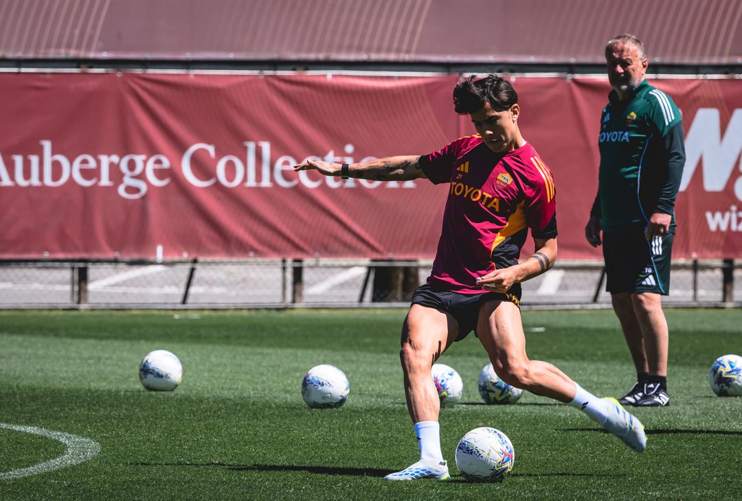 Trigoria, l’allenamento a due giorni da Roma-Fiorentina – FOTO GALLERY - immagine 14