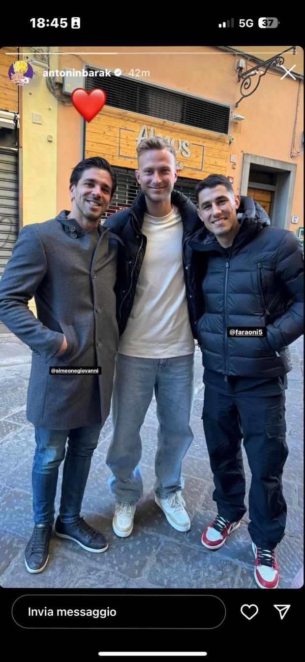 FOTO – Una reunion in salsa viola per Barak e Faraoni. C’è anche il cholito- immagine 2