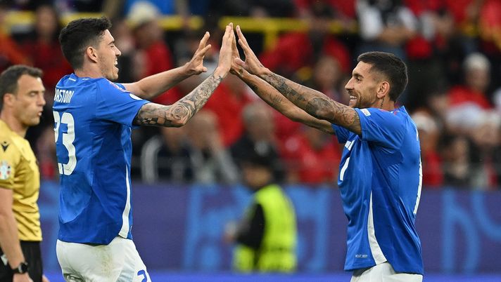 Getty Images Pellegrini celebra la vittoria dell’Italia sull’Albania: “Unione e passione” - immagine 1