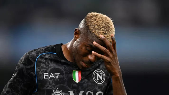 osimhen infortunio