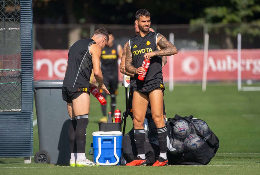 Roma, la ripresa degli allenamenti a Trigoria – FOTO GALLERY - immagine 19