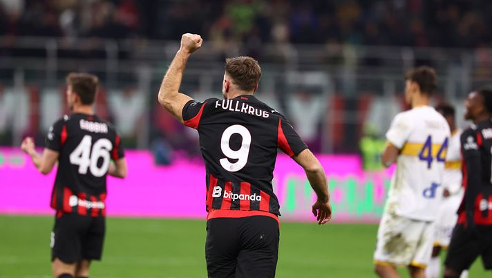 Milan, Fullkrug inserito nella top 11 della ventunesima giornata di Serie A - immagine 1